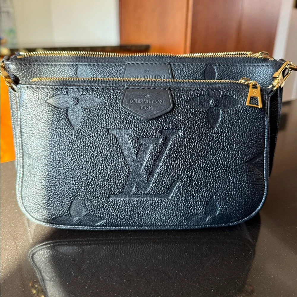 Louis Vuitton Multi Pochette Accessoires - Black Empriente - Picture 4 of 16